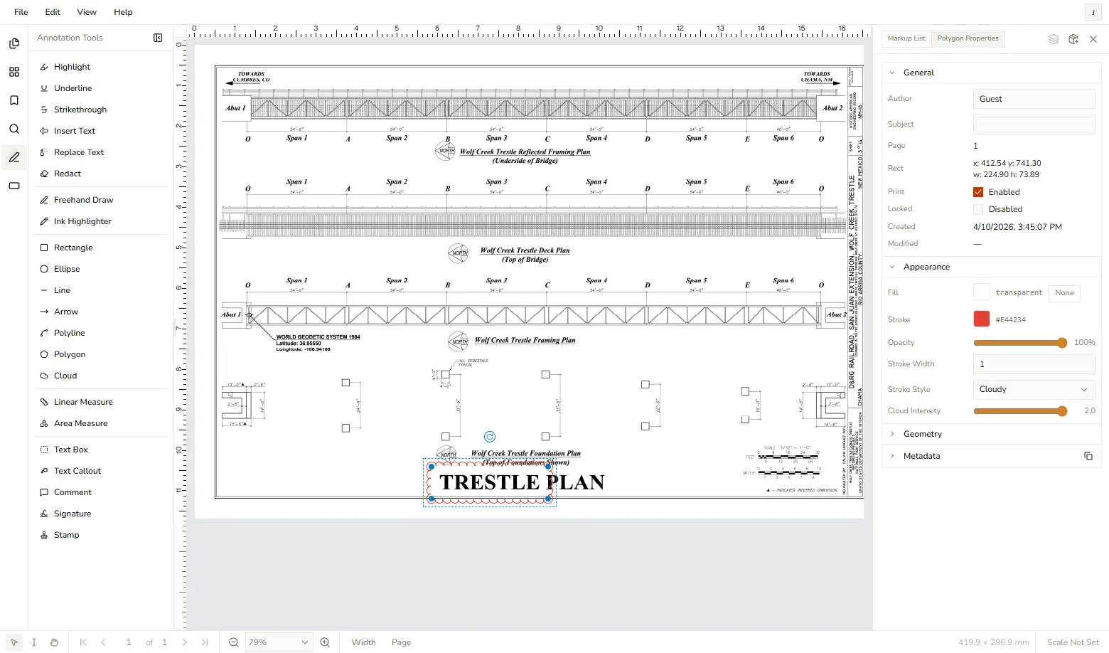 Screenshot 2 of DraftPDF