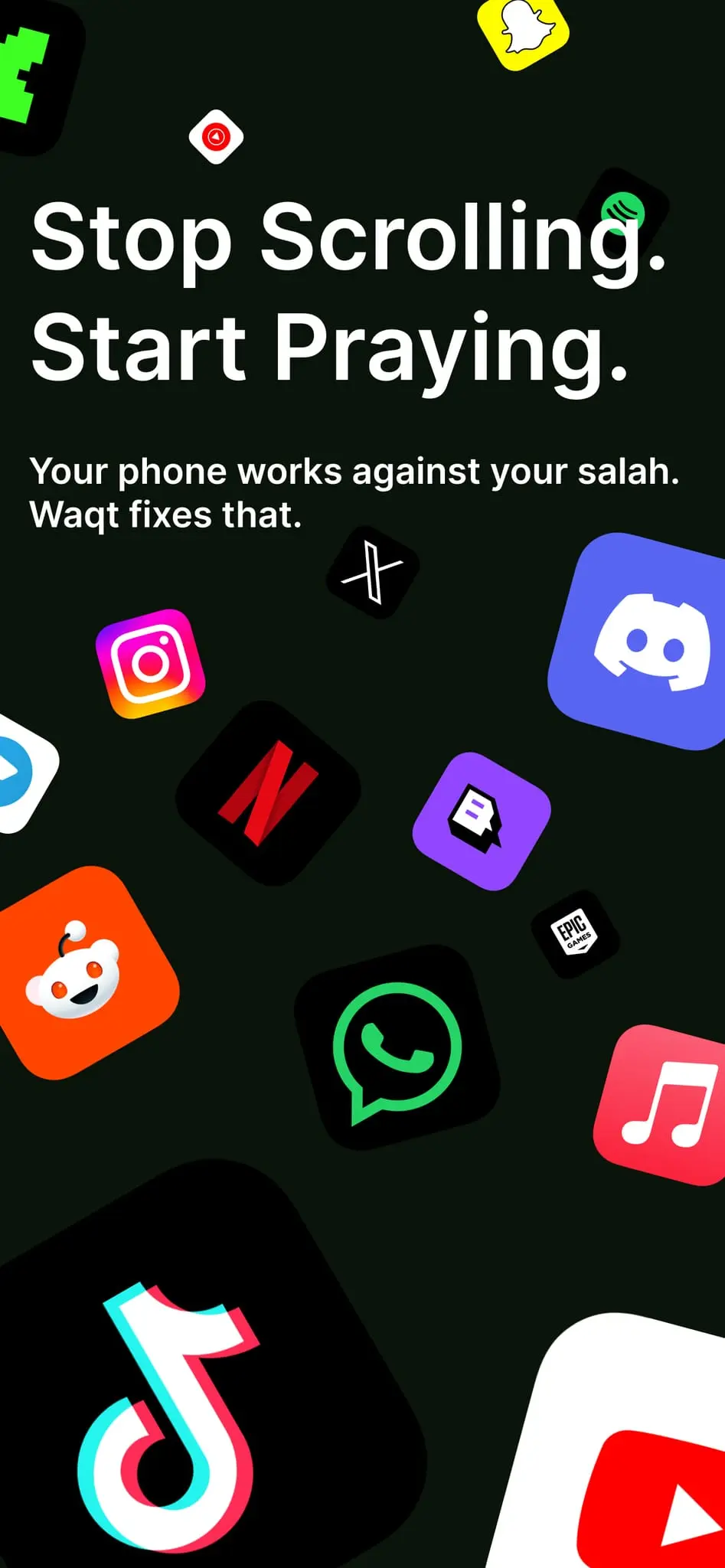 Screenshot 7 of Waqt: Prayer time & Focus