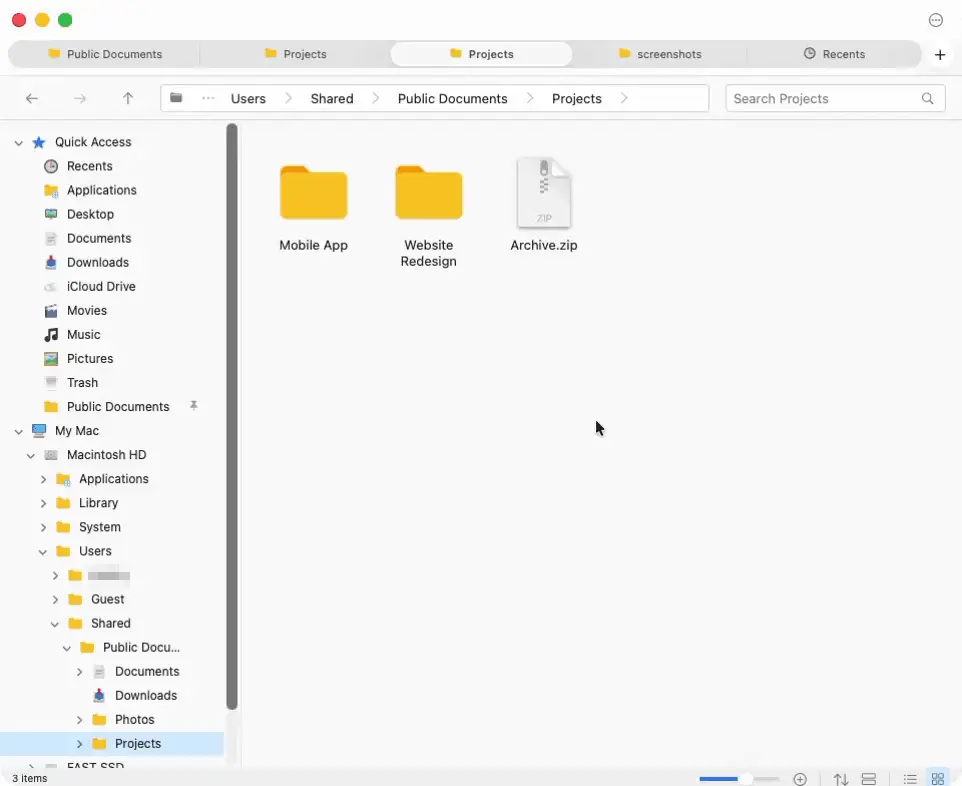 Screenshot 4 of ComfortFiles