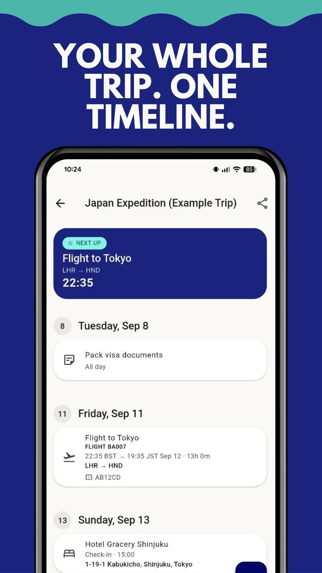 Screenshot 3 of TripSort