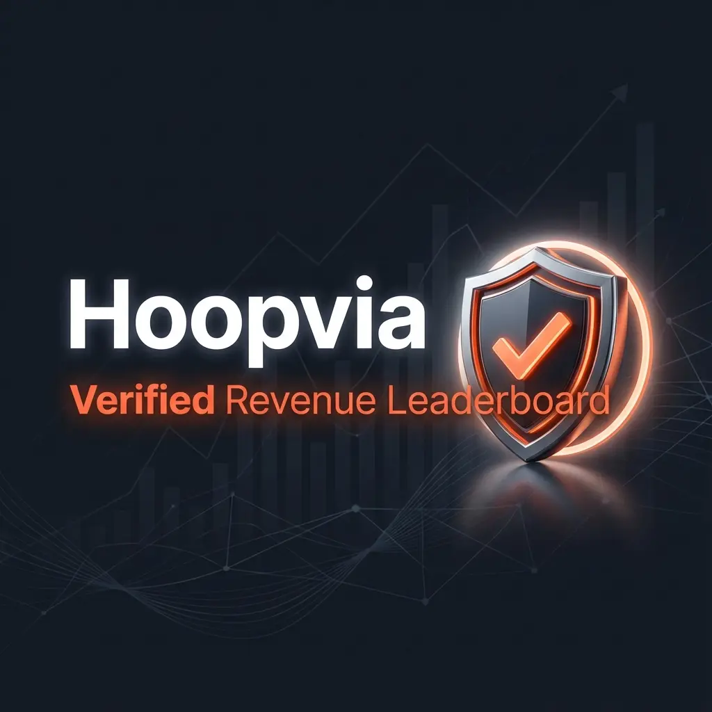 Screenshot 1 of Hoopvia - Verified Revenue Leaderboard