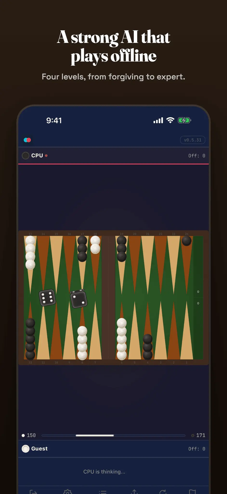 Screenshot 9 of P2P Backgammon