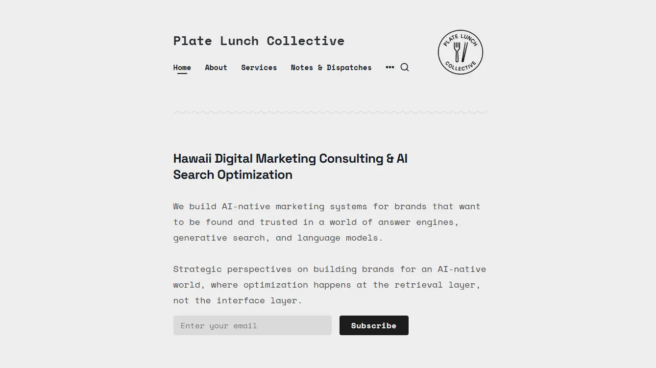 Screenshot 1 of Plate Lunch Collective
