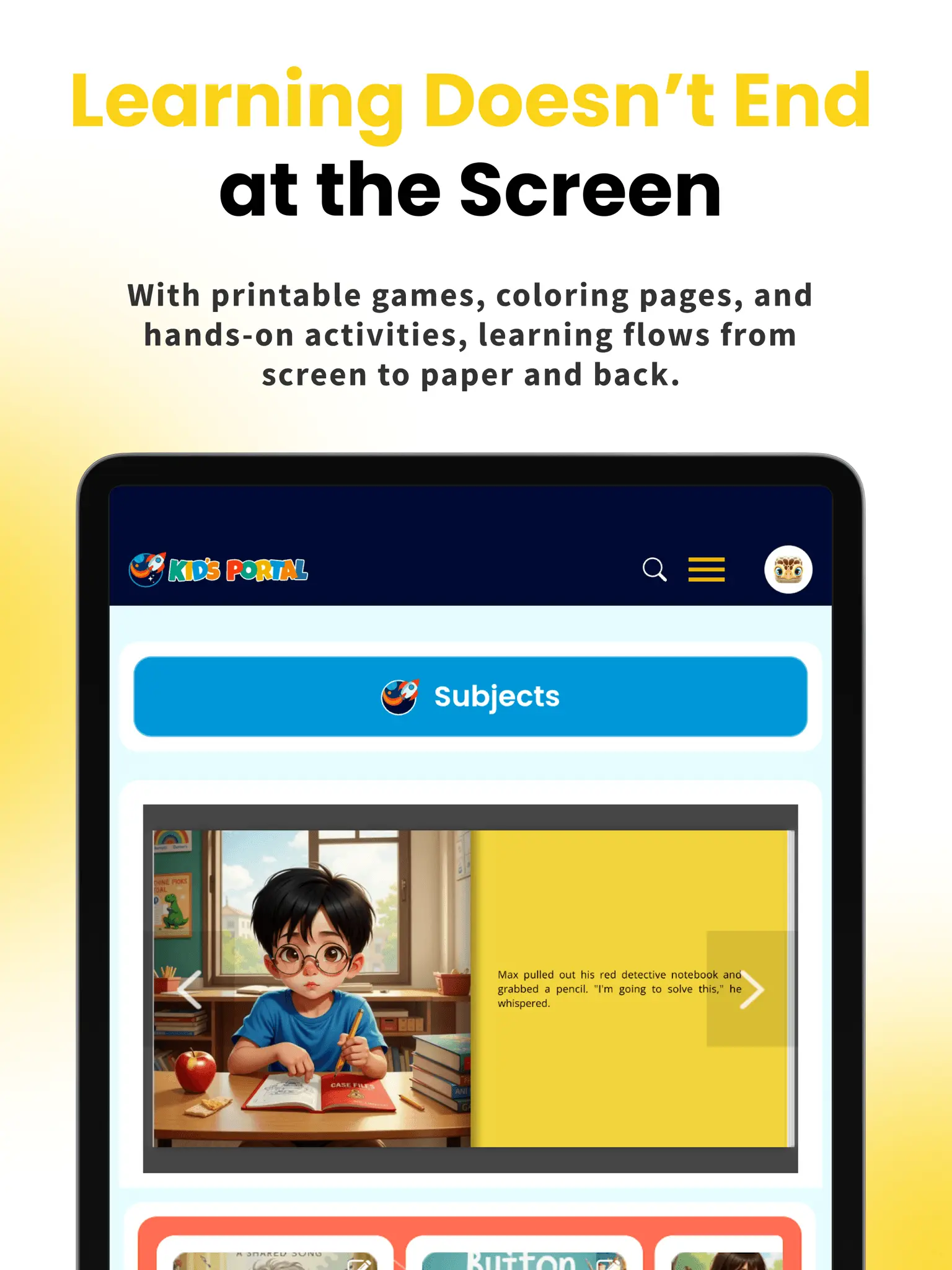 Screenshot 4 of Kid's Portal