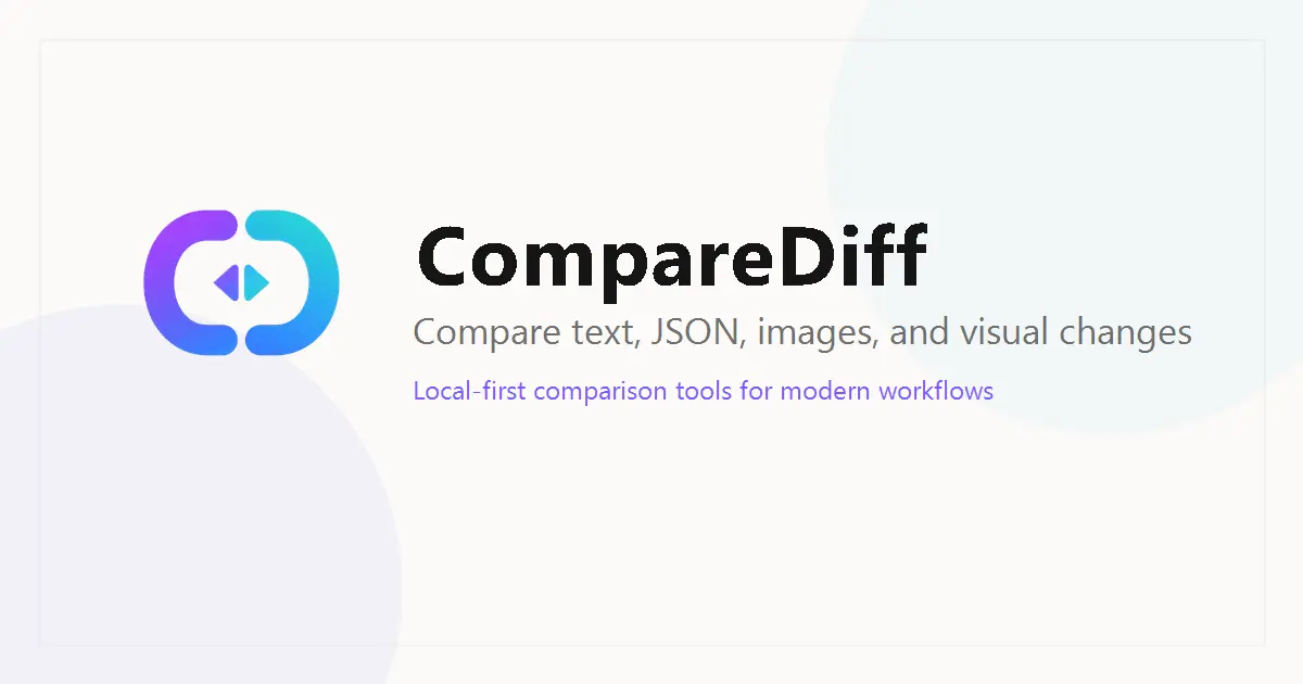 Screenshot 1 of CompareDiff
