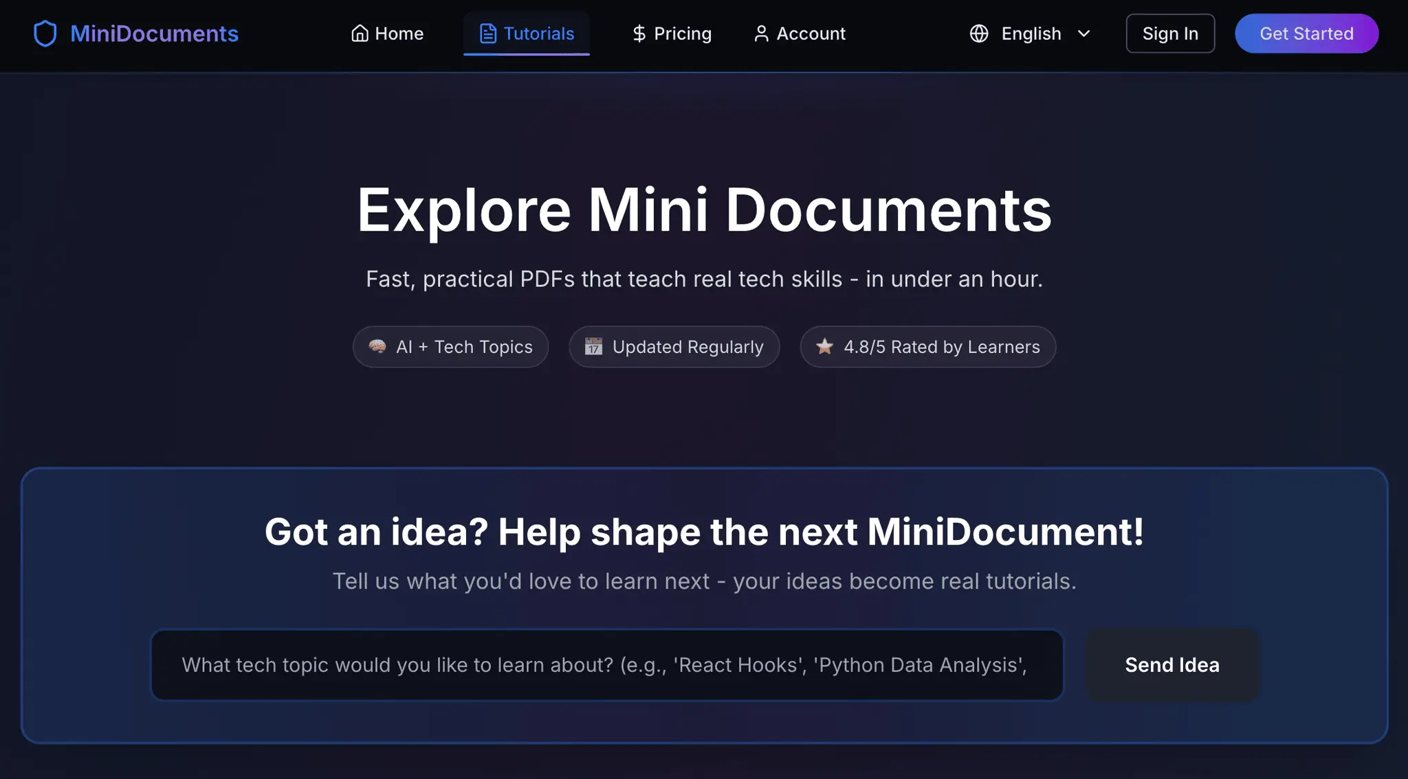 Screenshot 2 of MiniDocuments