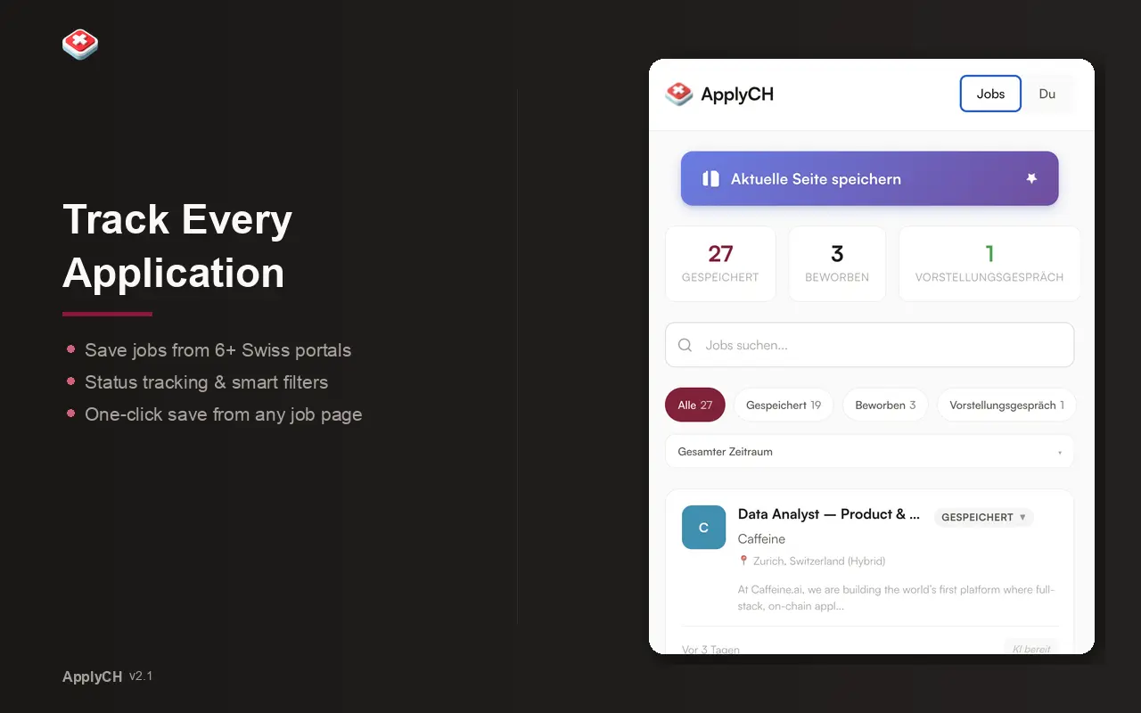 Screenshot 1 of ApplyCH