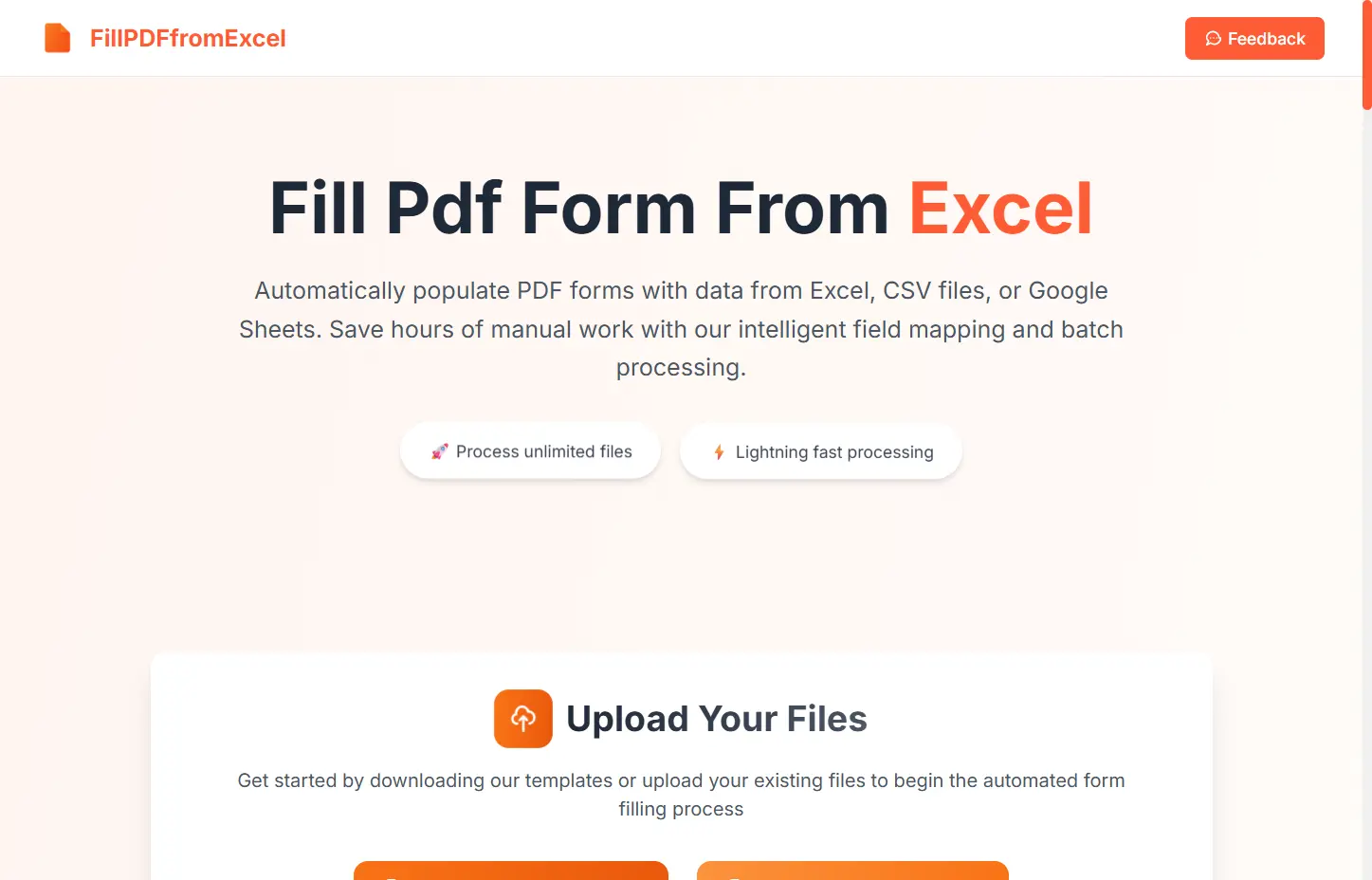 Screenshot 2 of FillPDFfromExcel