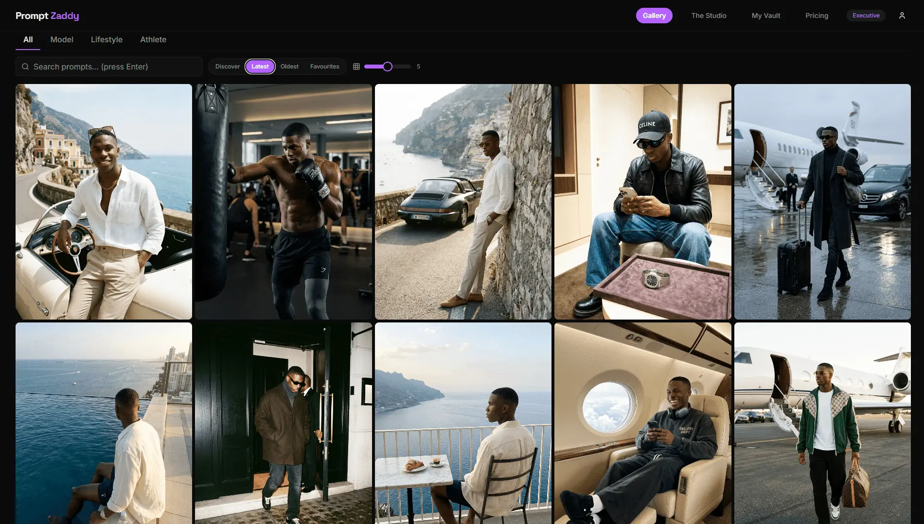 Screenshot 2 of Prompt Zaddy