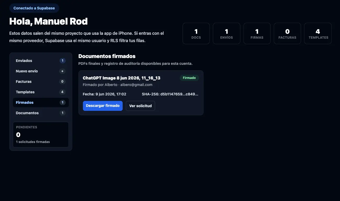 Screenshot 1 of SignQuick