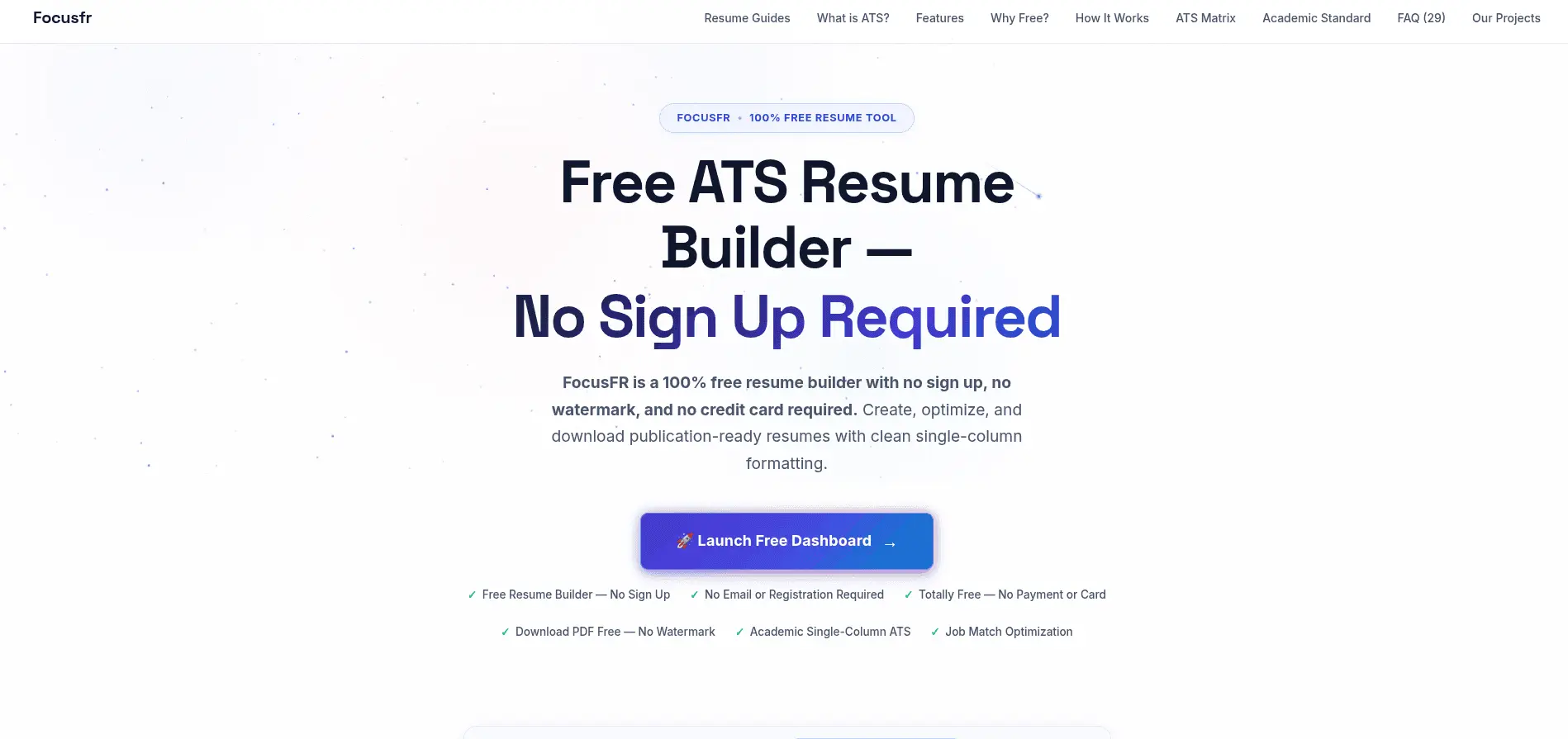 Screenshot 1 of FocusFR