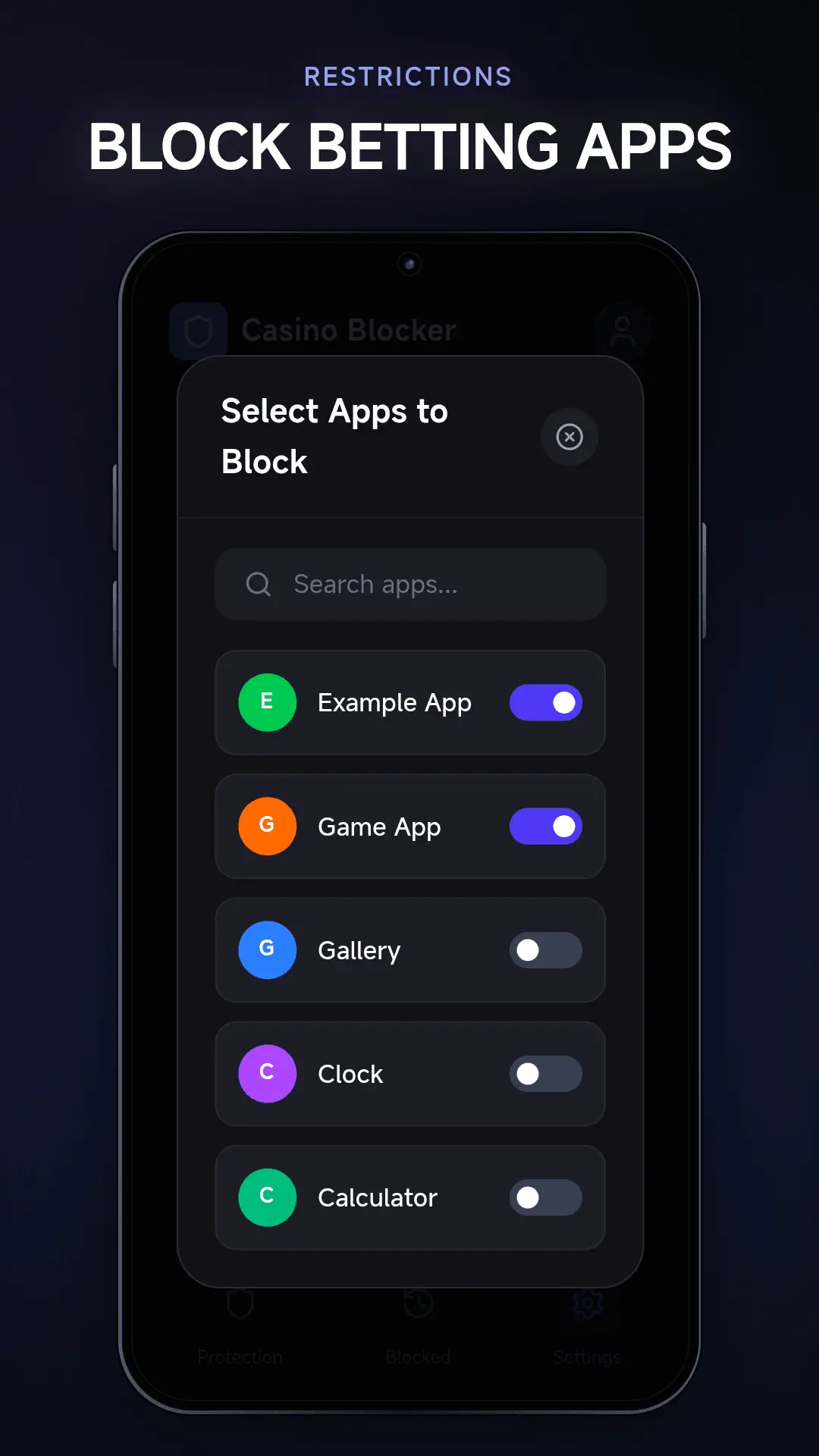 Screenshot 3 of Casino Blocker