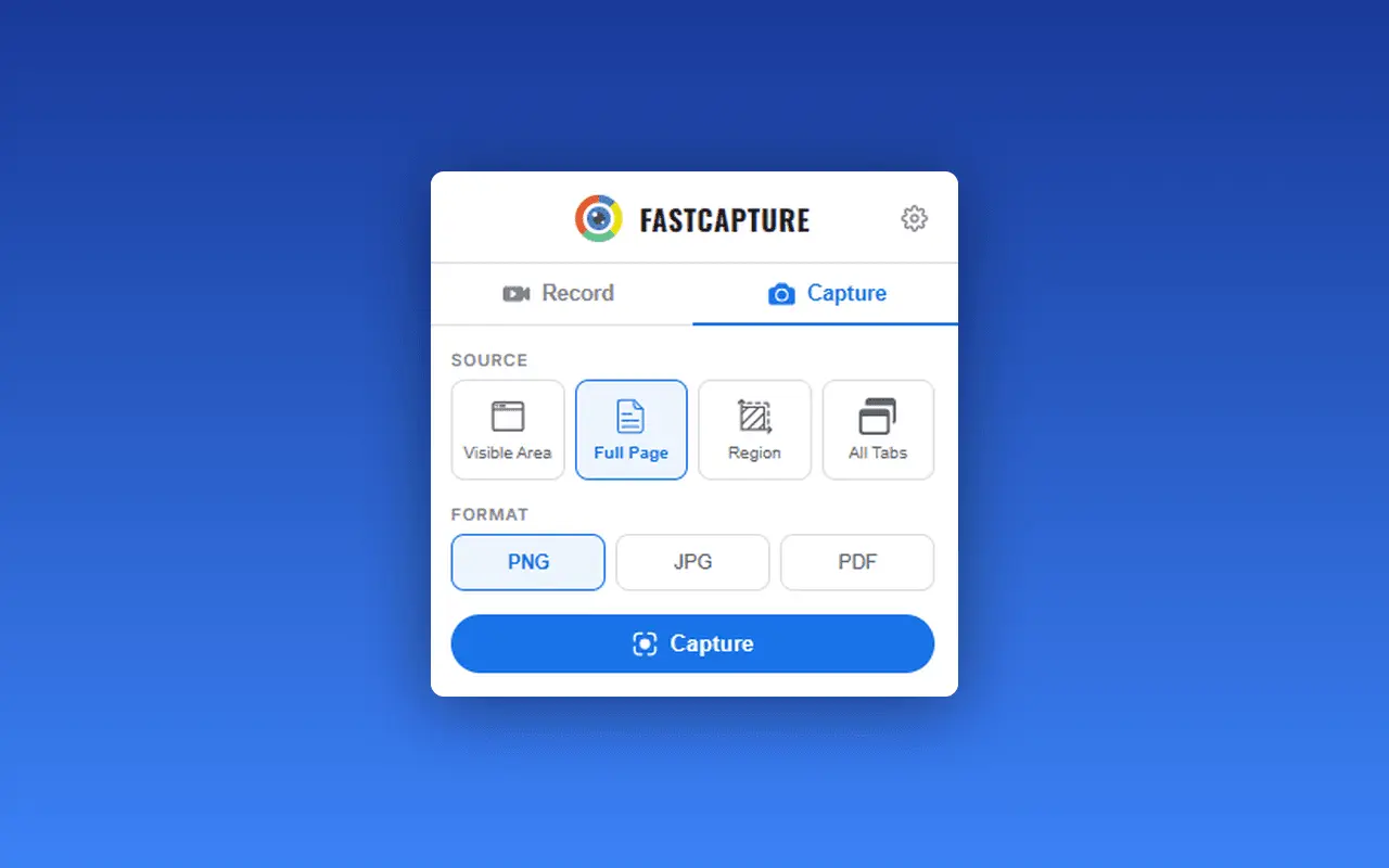 Screenshot 2 of FastCapture