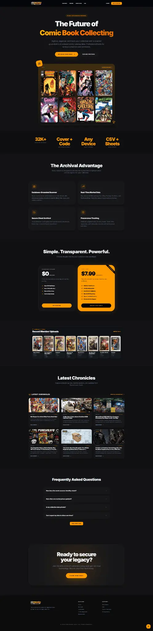 Screenshot 1 of Comicbooks Vault