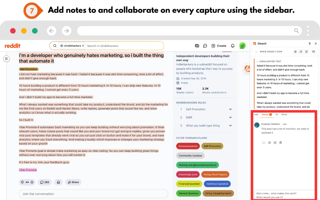Screenshot 7 of Gleanit