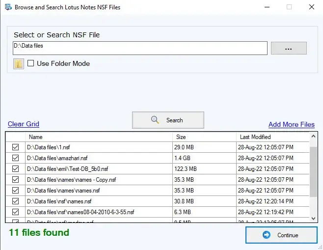 Screenshot 1 of Softaken NSF to EMLX Converter