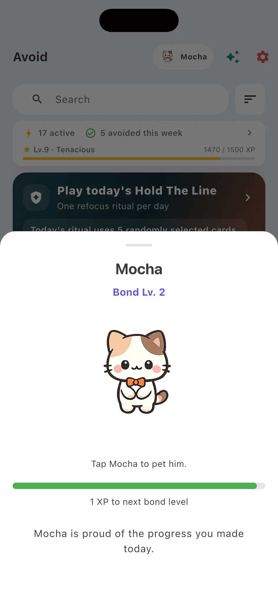 Screenshot 6 of Avoid : Break Bad Habits