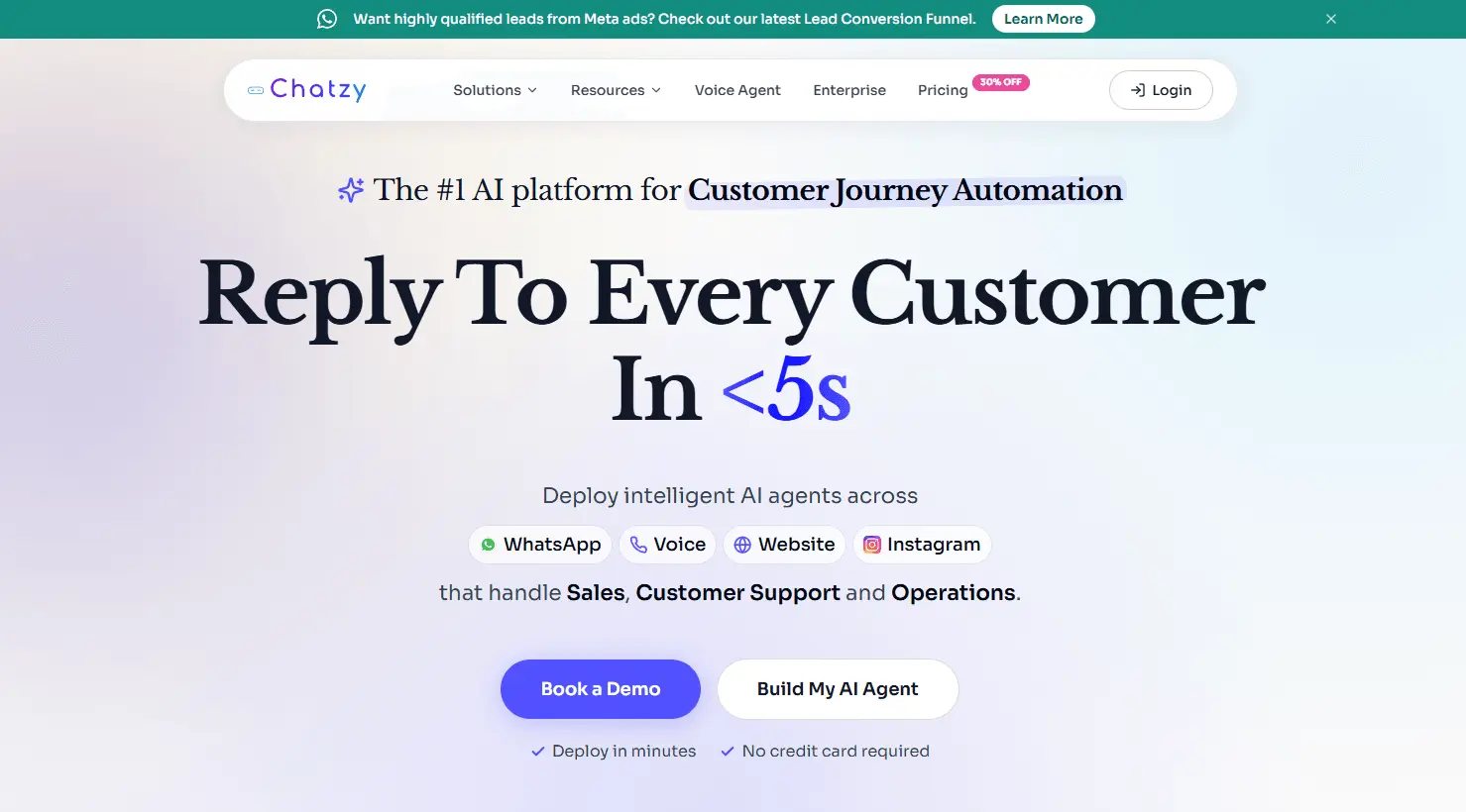 Screenshot 1 of Chatzy AI