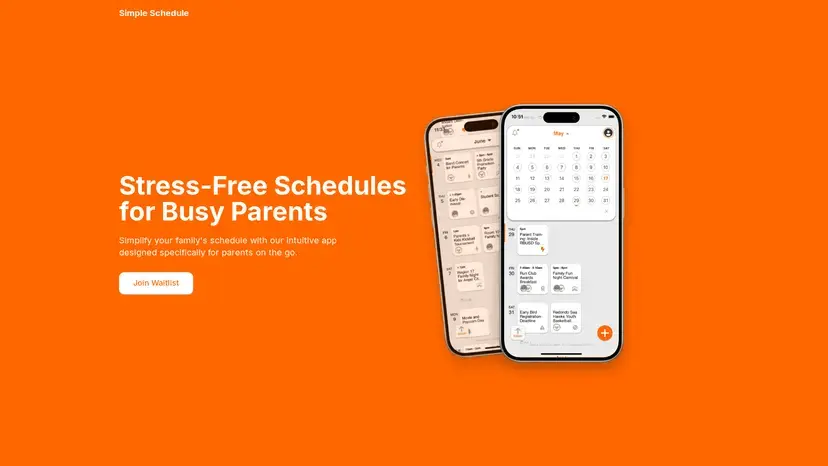Screenshot 1 of Simple Schedule