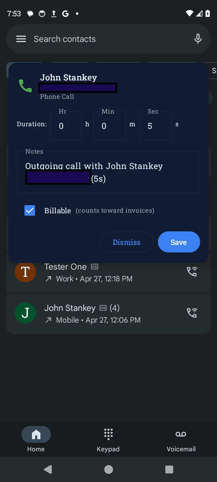 Screenshot 2 of TrackTime