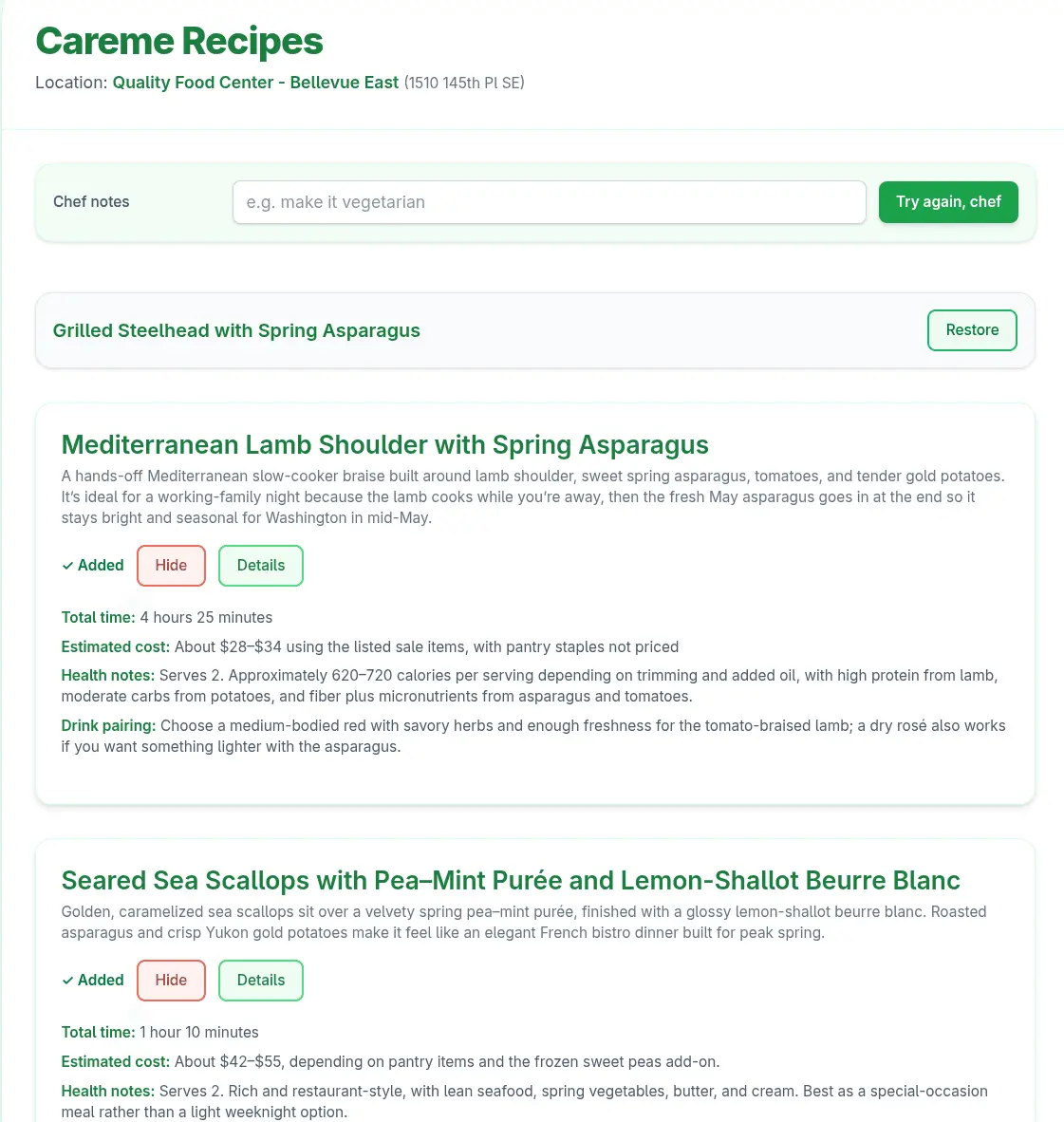 Screenshot 2 of Careme