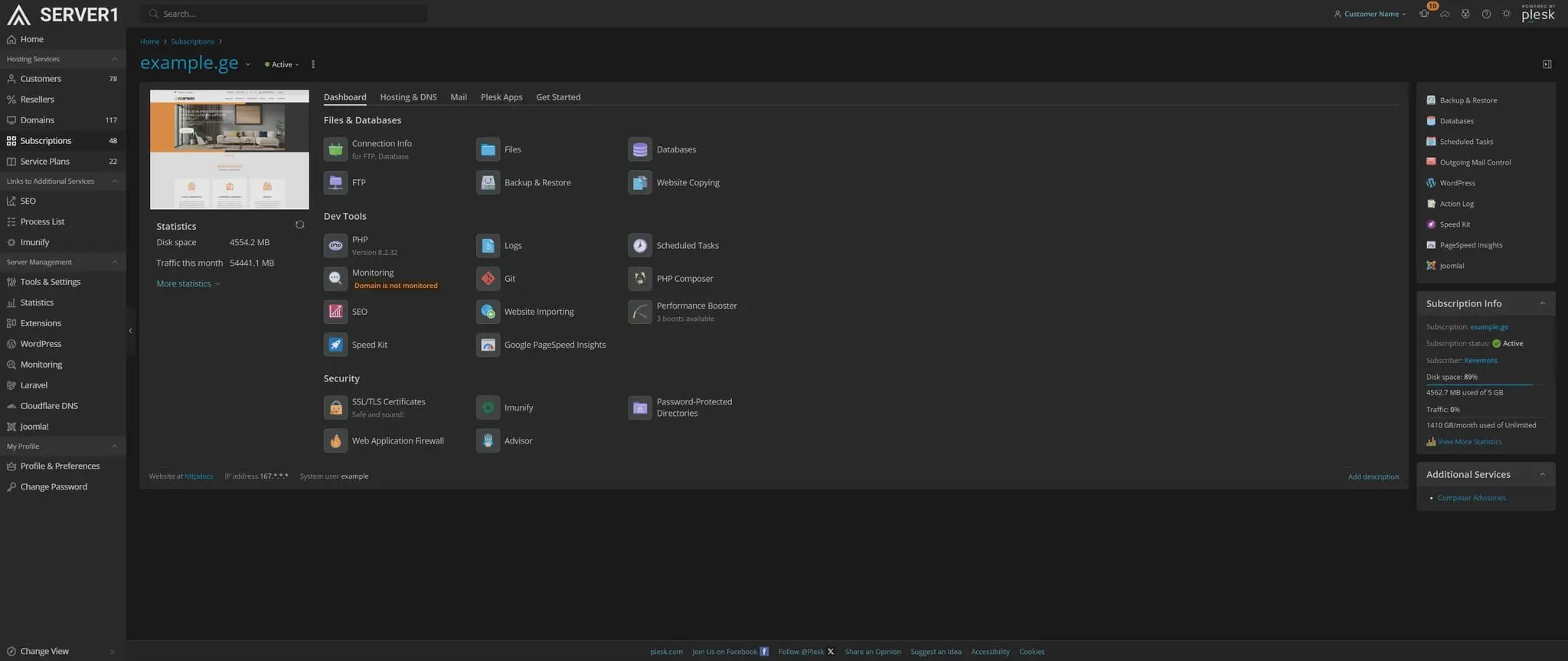 Screenshot 3 of SERVER1.GE