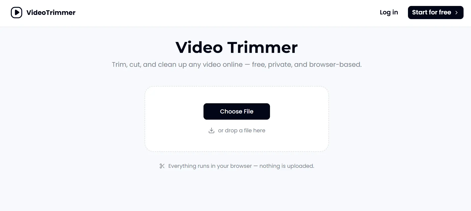 Screenshot 2 of Video Trimmer