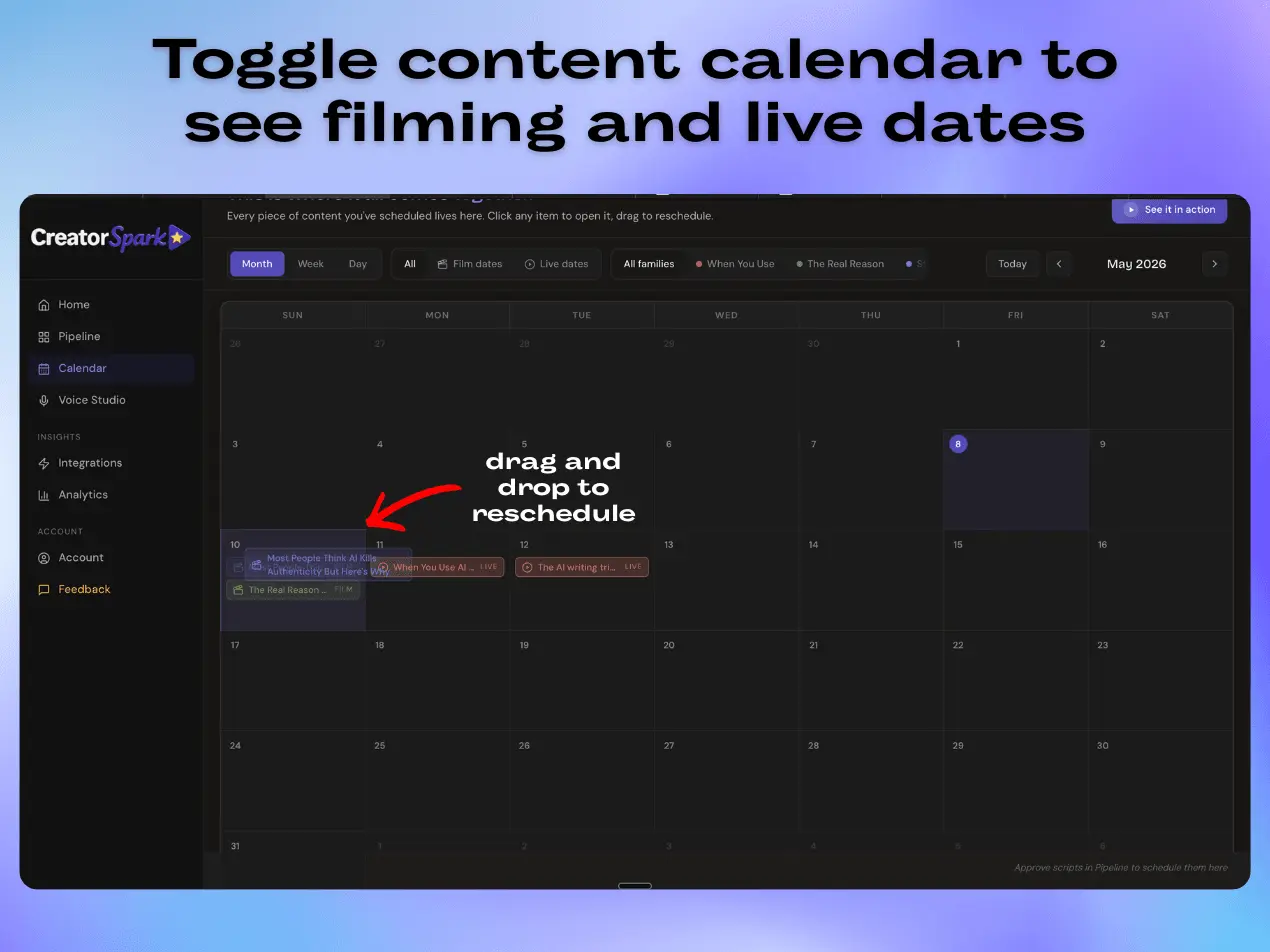 Screenshot 6 of CreatorSpark