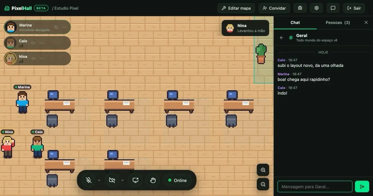 Screenshot 1 of PixelHall