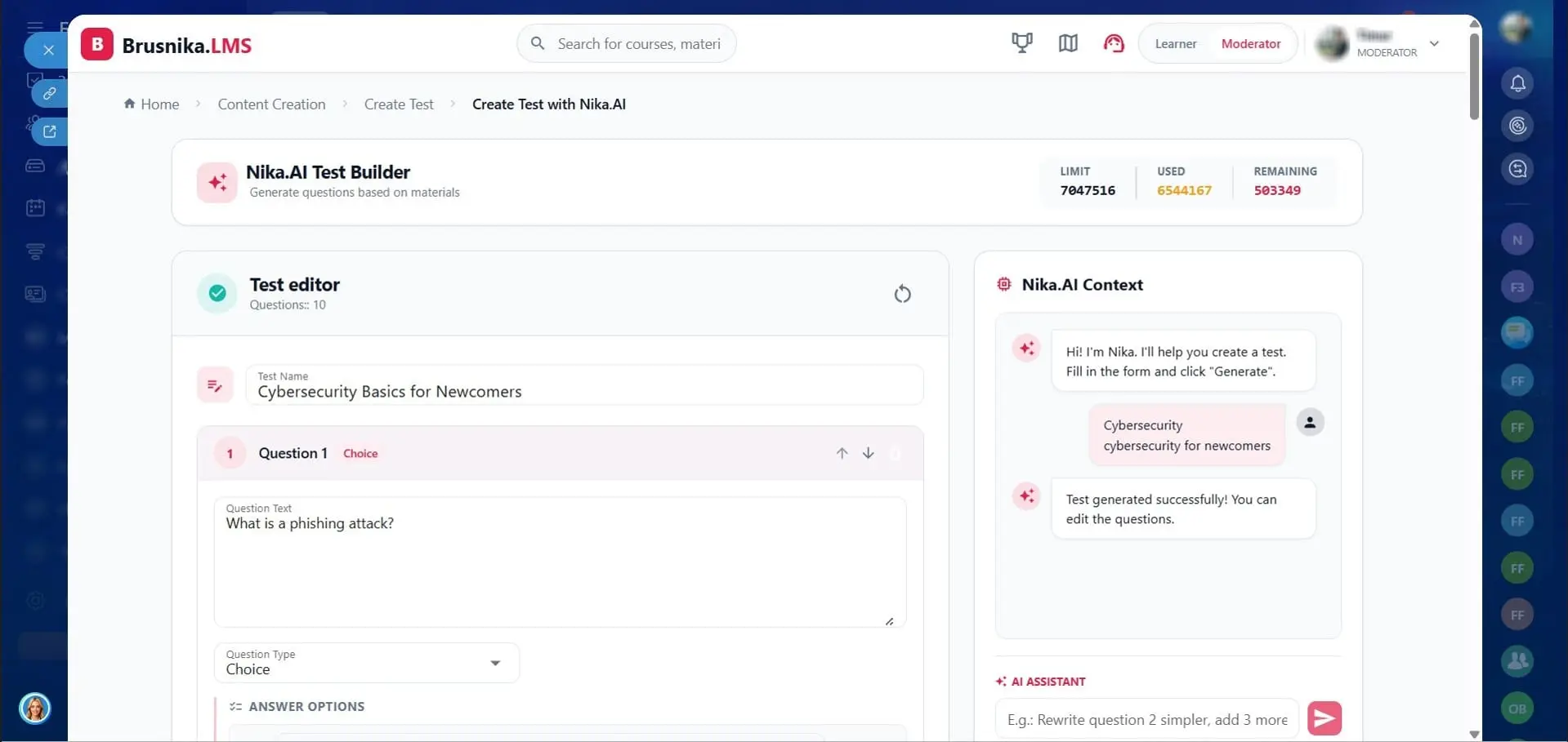 Screenshot 3 of Brusnika LMS