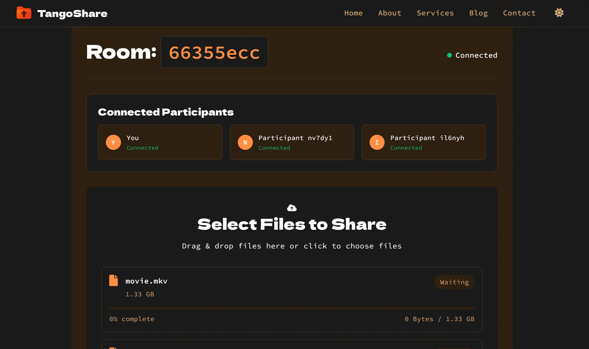 Screenshot 2 of TangoShare