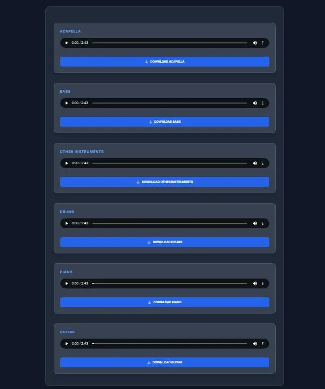 Screenshot 4 of ACAPELLAS.eu - Producer Area
