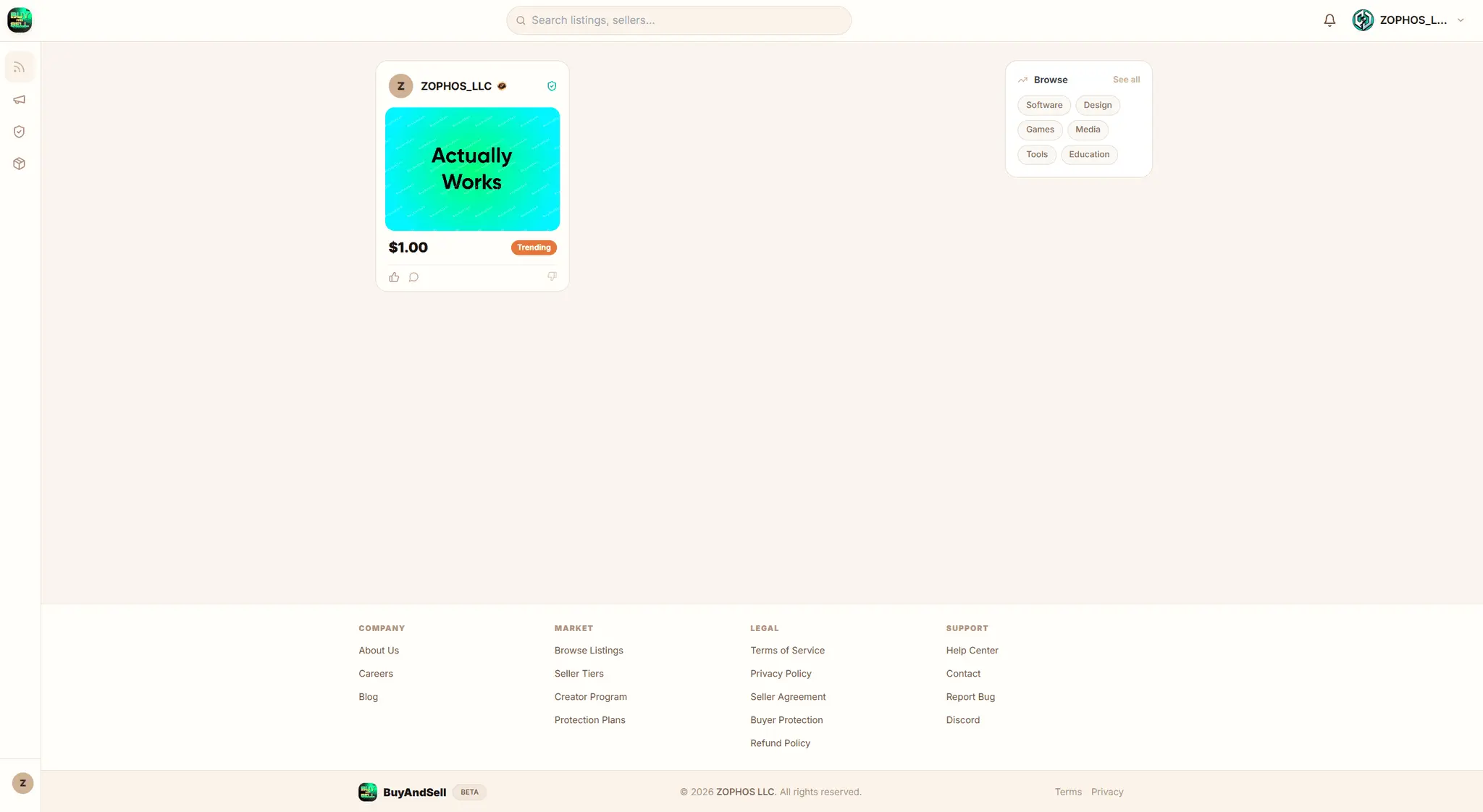 Screenshot 1 of BuyAndSell