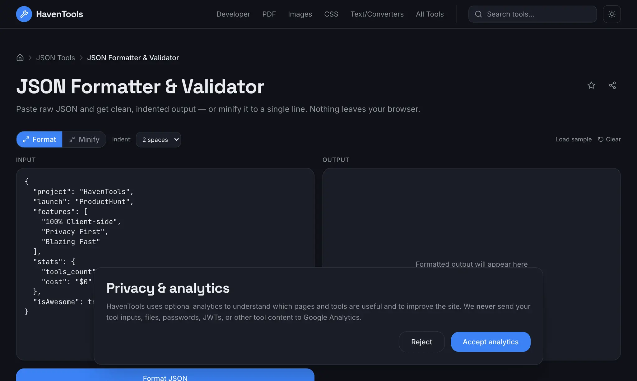 Screenshot 2 of HavenTools