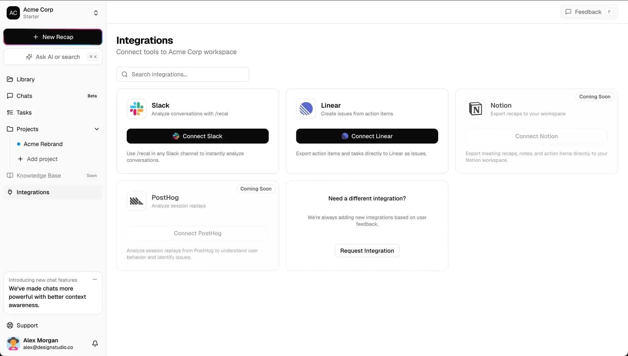 Screenshot 1 of Recal