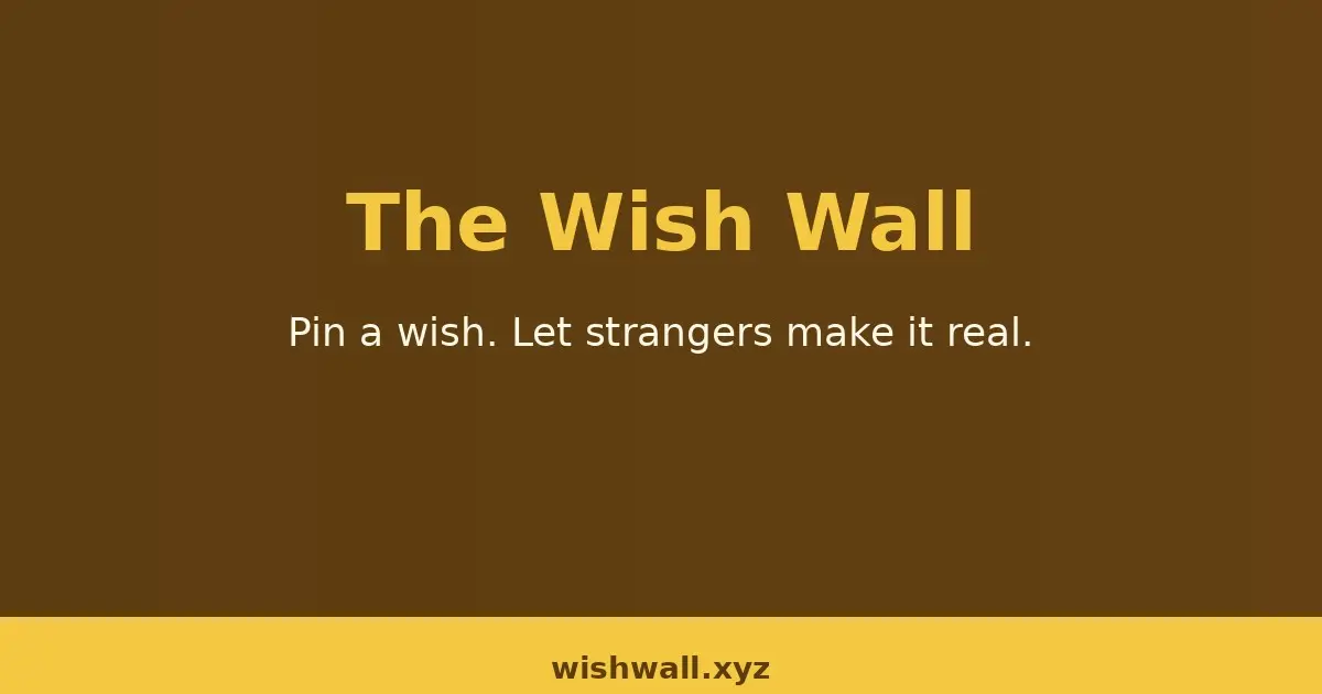 Screenshot 1 of Wall Wishes