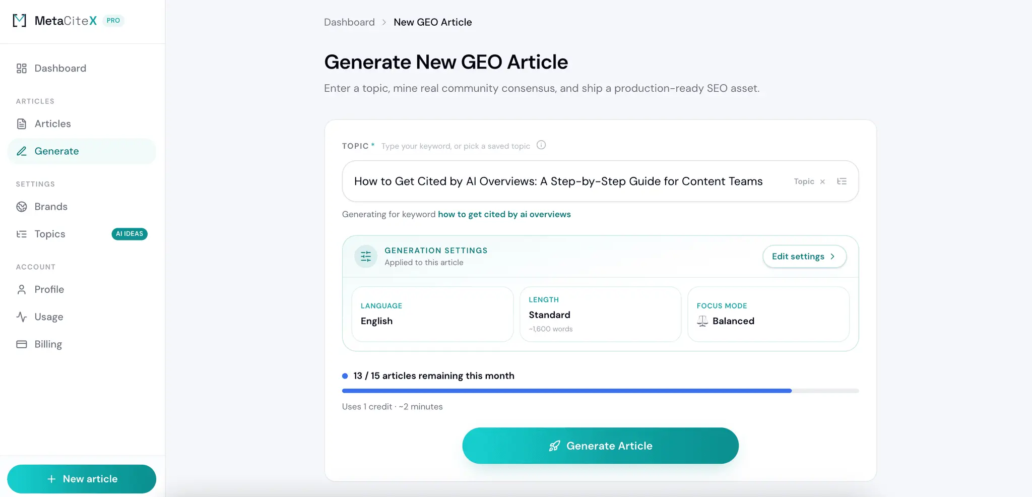 Screenshot 5 of MetaCiteX