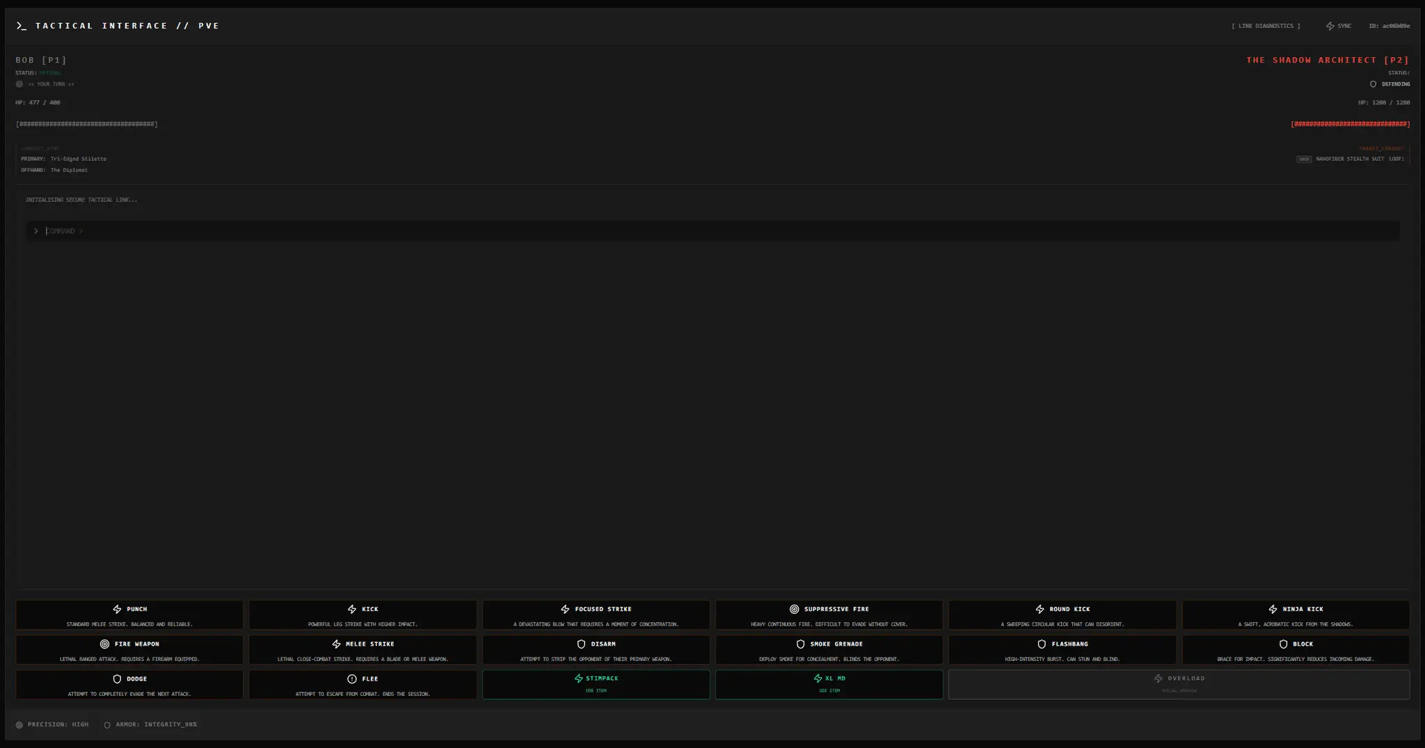 Screenshot 1 of Tactical Terminal