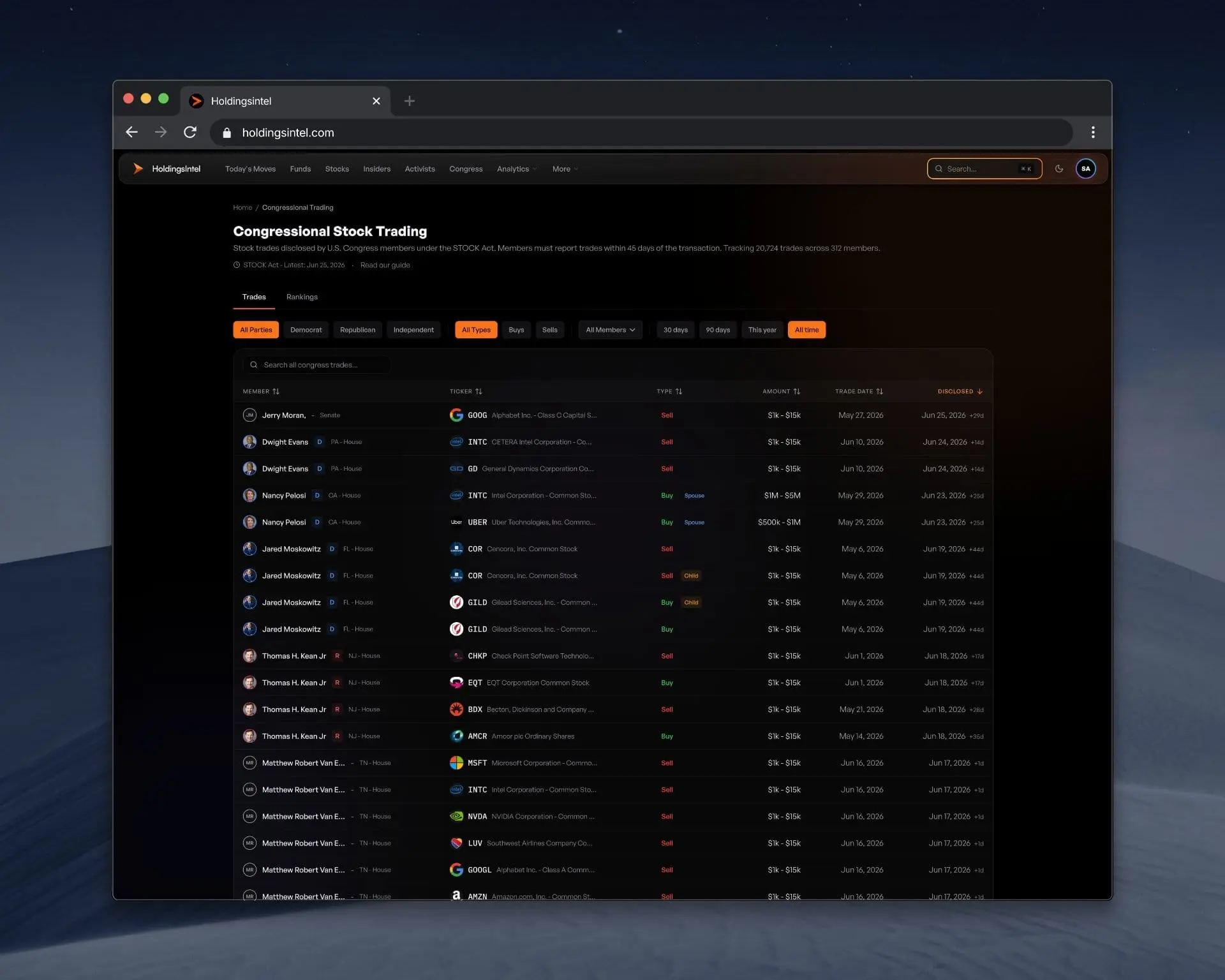Screenshot 3 of HoldingsIntel