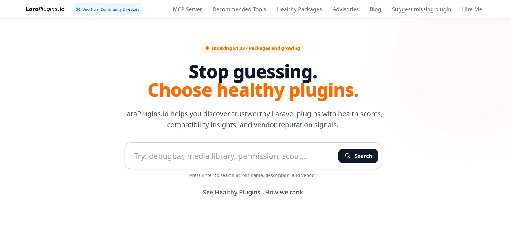 Screenshot 2 of LaraPlugins