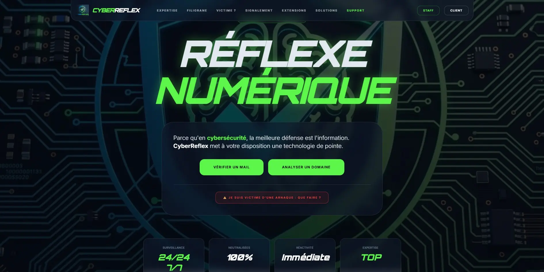 Screenshot 1 of Cyberreflex