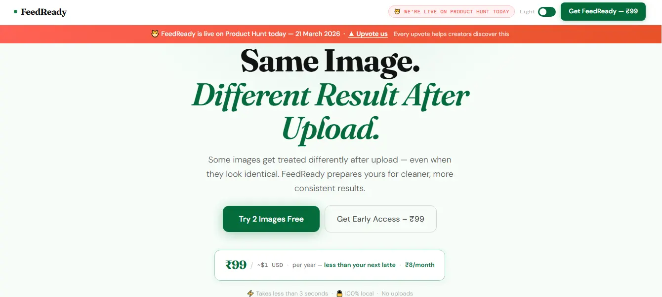 Screenshot 1 of FeedReady