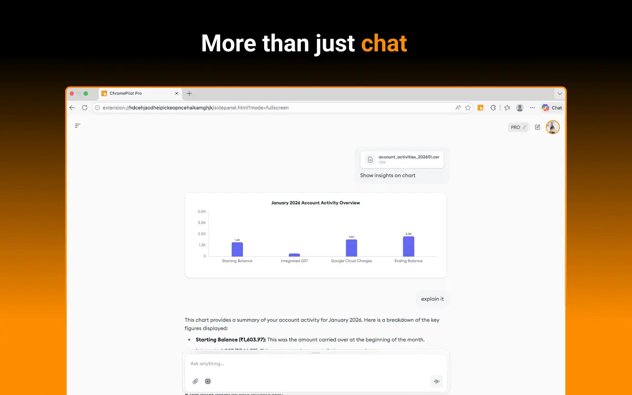 Screenshot 4 of ChromePilot