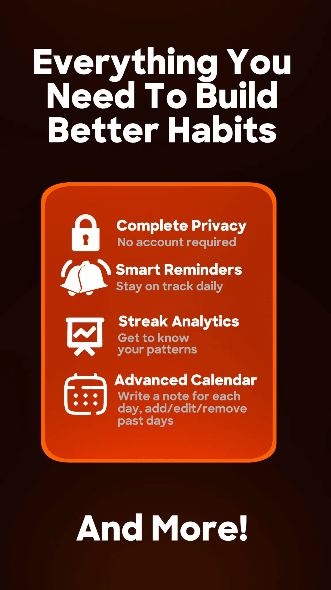 Screenshot 6 of StreakRise: Build & Achieve
