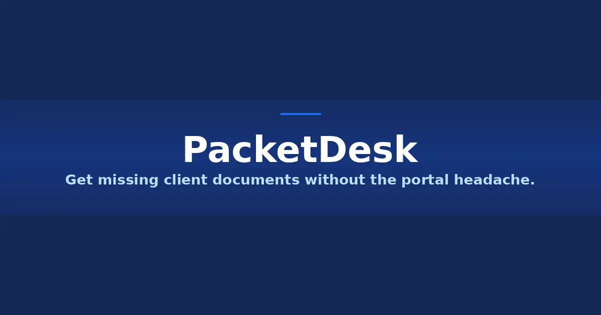 Screenshot 1 of PacketDesk