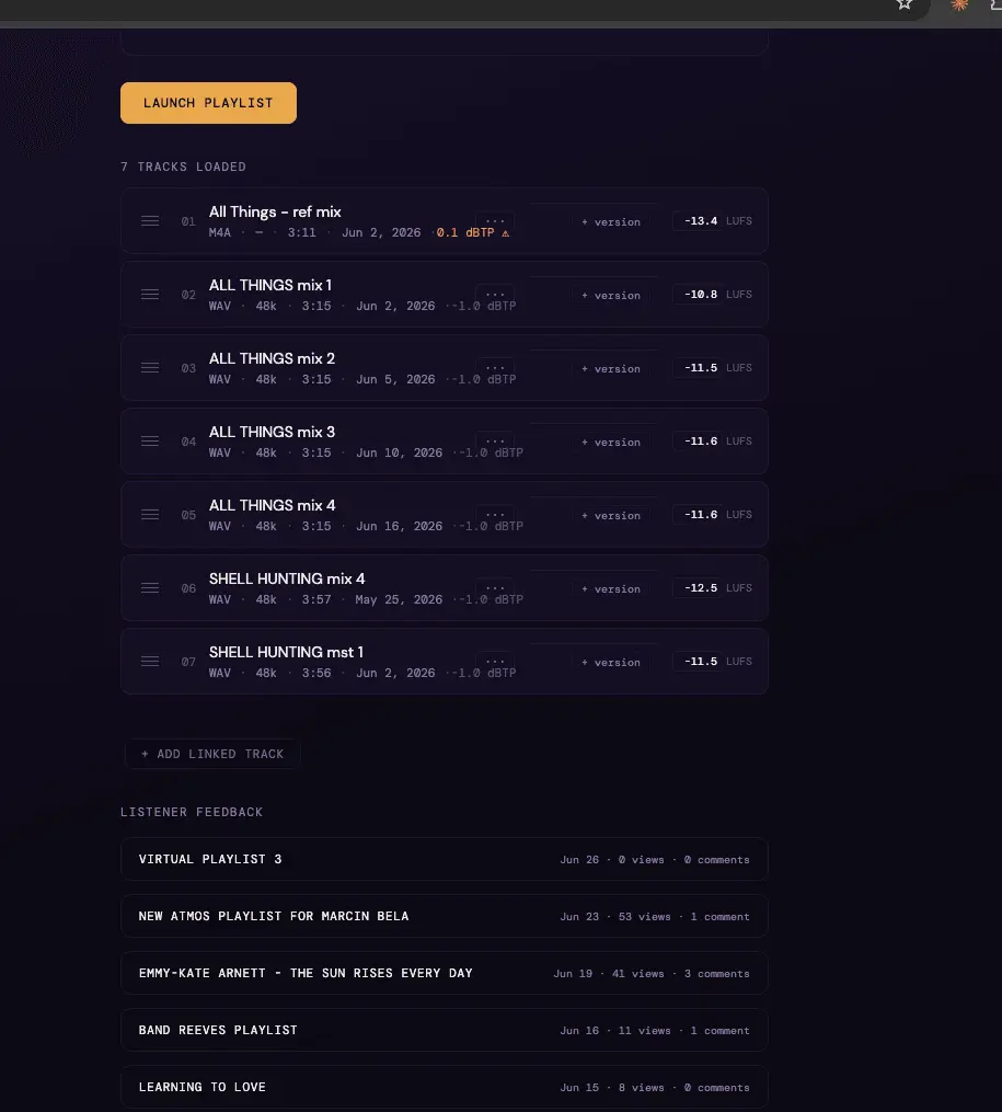 Screenshot 4 of Tracklyst