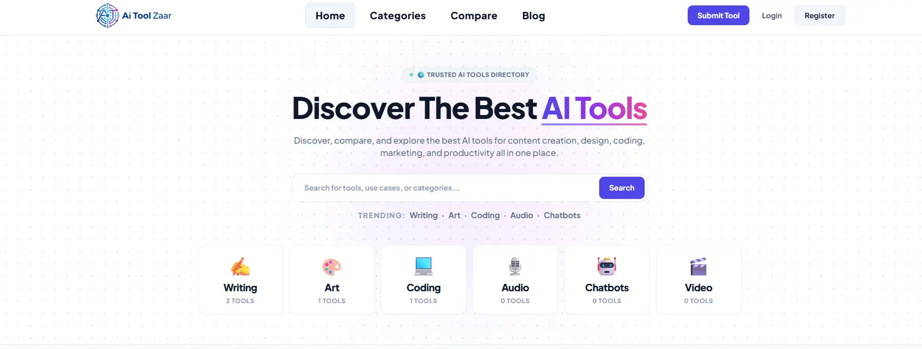Screenshot 2 of AI Tool Zaar