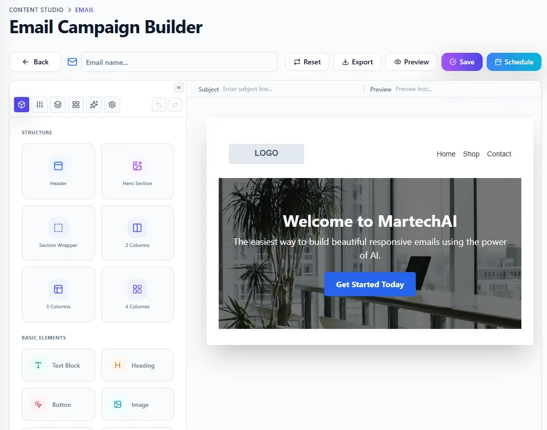 Screenshot 4 of MartechAI by Derail Logic