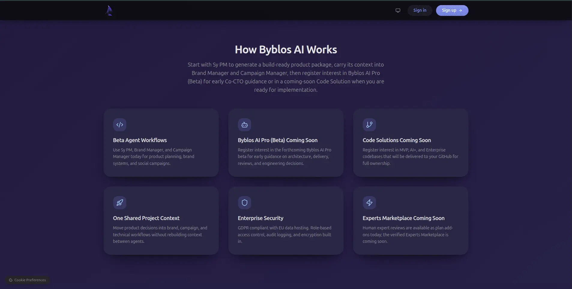 Screenshot 2 of Byblos AI