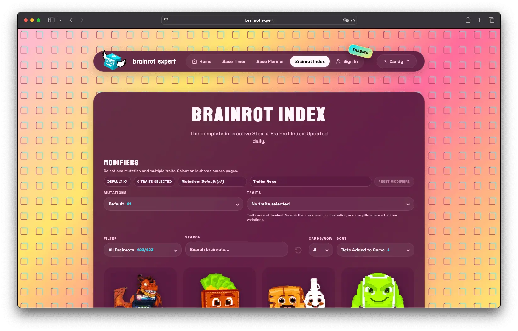 Screenshot 10 of brainrot.expert